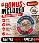 MASTERPRO Tactical Fishing Bag Kit WEEKEND SPECIAL – LIMITED STOCK
