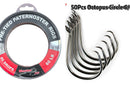 MASTERPRO 60LB Pre-Tied Paternoster Fishing Rigs – 20 Rigs per Spool, 80 Drops With $10 Hooks FREE!