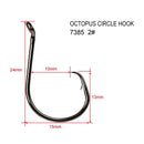 400 X Chemically Sharpened Octopus Circle Hooks 4 Sizes Fishing Tackle - Bait Tackle Direct