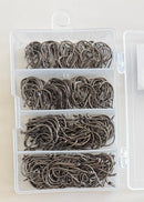 400 X Chemically Sharpened Octopus Circle Hooks 4 Sizes Fishing Tackle - Bait Tackle Direct