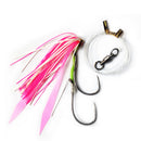 3x Skirt Sliding Snapper & Gummy Shark Rigs - Bait Tackle Direct