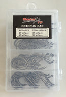 5/10 boxes Chemically Sharpened Octopus Beak Hooks 4 sizes 2/0-5/0 Fishing Tackle - Bait Tackle Direct