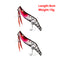 2x Quality Prawn Style Of Hand Body Fishing Lure Hook Tackle 8cm/15g - Bait Tackle Direct