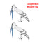 2x Quality Prawn Style Of Hand Body Fishing Lure Hook Tackle 8cm/15g - Bait Tackle Direct