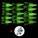 15pcs 8cm Fishing Soft Plastic Yabbie Lure Tackle Special W 10Jig heads - Bait Tackle Direct