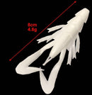 15pcs 8cm Fishing Soft Plastic Yabbie Lure Tackle Special W 10Jig heads - Bait Tackle Direct