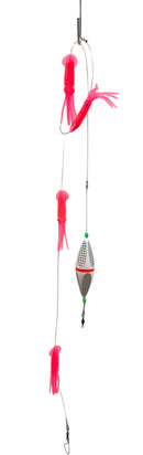 Masterpro Daisy Chain Game Fishing Teaser Pink With a Large Teaser Float - Bait Tackle Direct