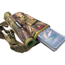 MasterPro Fishing Waist Pack with Rod Holder & Bonus 10Pcs Hard Lures Valued $20