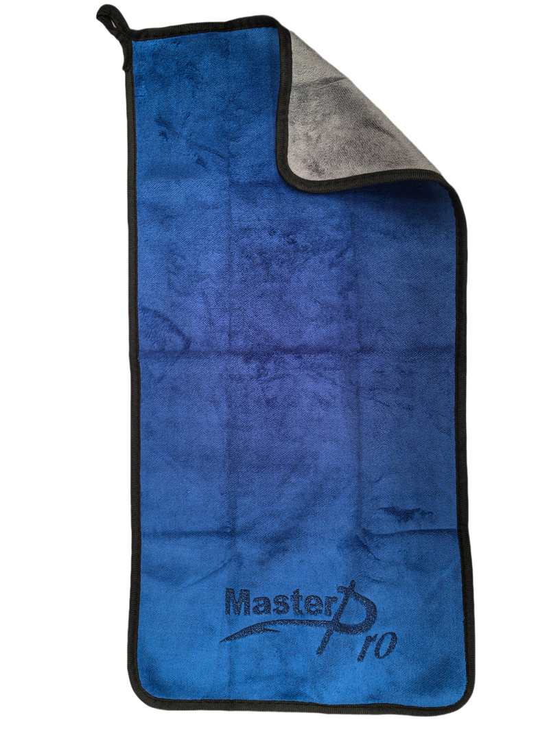 MASTERPRO Fish Ruler (100x30cm) & Dual-Sided Cleaning Rag (30x60cm) Combo – Essential Kit for Aussie Anglers - Bait Tackle Direct