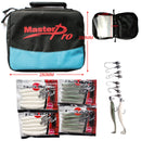 MasterPro Lure Wallet Bundle – Perfect for Aussie Saltwater Fishing Soft Plastic AB