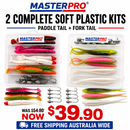 MASTERPRO This Weekend: 2 Complete Lure Kits for $39.90 Delivered