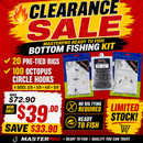 🎣 MASTERPRO PATERNOSTER RIG & OCTOPUS CIRCLE HOOK CLEARANCE KIT LIMITED STOCK CLEARANCE