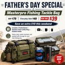 Masterpro Fishing Tackle Bag Shoulder Waist Bag with Bonus Fishing Tackle Hook