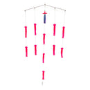 Masterpro Pink Squid Spreader Bar Game Fishing Trolling Teaser 5 Rings Marlin Tuna Mahi - Bait Tackle Direct