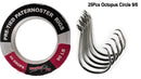 MasterPro Pre-Tied Paternoster Rigs – 80LB Mono, 60 Drops A| Heavy-Duty Bottom Fishing Rig System With $10 Hooks FREE!