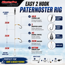 MASTERPRO 10PC DIY PATERNOSTER RIG KIT + BONUS 50PCS 9255 4/0 HOOKS – Surf Fishing Australia