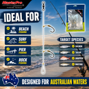 MASTERPRO 10PC DIY PATERNOSTER RIG KIT + BONUS 50PCS 9255 4/0 HOOKS – Surf Fishing Australia