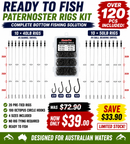 🎣 MASTERPRO PATERNOSTER RIG & OCTOPUS CIRCLE HOOK CLEARANCE KIT LIMITED STOCK CLEARANCE