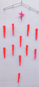 Masterpro Pink Squid Spreader Bar Game Fishing Trolling Teaser 5 Rings Marlin Tuna Mahi   Pink - Bait Tackle Direct