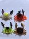 4 x Live Soft Plastic Crazy Crabs 3D Lures 7Cm 13g Fishing Hook 4 Colours Tackle - Bait Tackle Direct