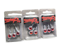 MASTERPRO Big Eye Jigheads 14g(1/2oz) – 9 Pack (5.5cm) Saltwater Ready | Bright Red Eye | Built for Aussie Predators - Bait Tackle Direct