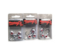 MASTERPRO Big Eye Jigheads 3.5g – 9 Pack (3cm) Micro-Sized Precision | Bright Red Eye | Ultra-Light Tackle - Bait Tackle Direct