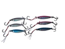 MASTERPRO 20g Saltwater Metal(Lead Fish) Jig Lures – 6pcs Holographic Fishing Tackle Set with Hooks - Bait Tackle Direct