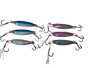 MASTERPRO 30g Saltwater Metal Jig Lures(Lead Fish) – 6pcs Holographic Fishing Tackle Set with Hooks - Bait Tackle Direct