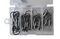 MasterPro Spiked Lock Jigheads – 40pcs Assorted 2.5g to 7g | Soft Plastic Bait Jig Heads Kit for Bream & Flathead | Tackle Box Included - Bait Tackle Direct
