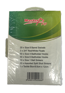 MASTERPRO Fishing Trout Pack – Complete Trout Bait & Spinner Kit Hooks Tackle