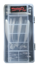 20pcs 12cm Soft Plastics + 10 Jig Heads | White & Natural Colours | Paddle Tail Lures Free Tackle Box At $12.00