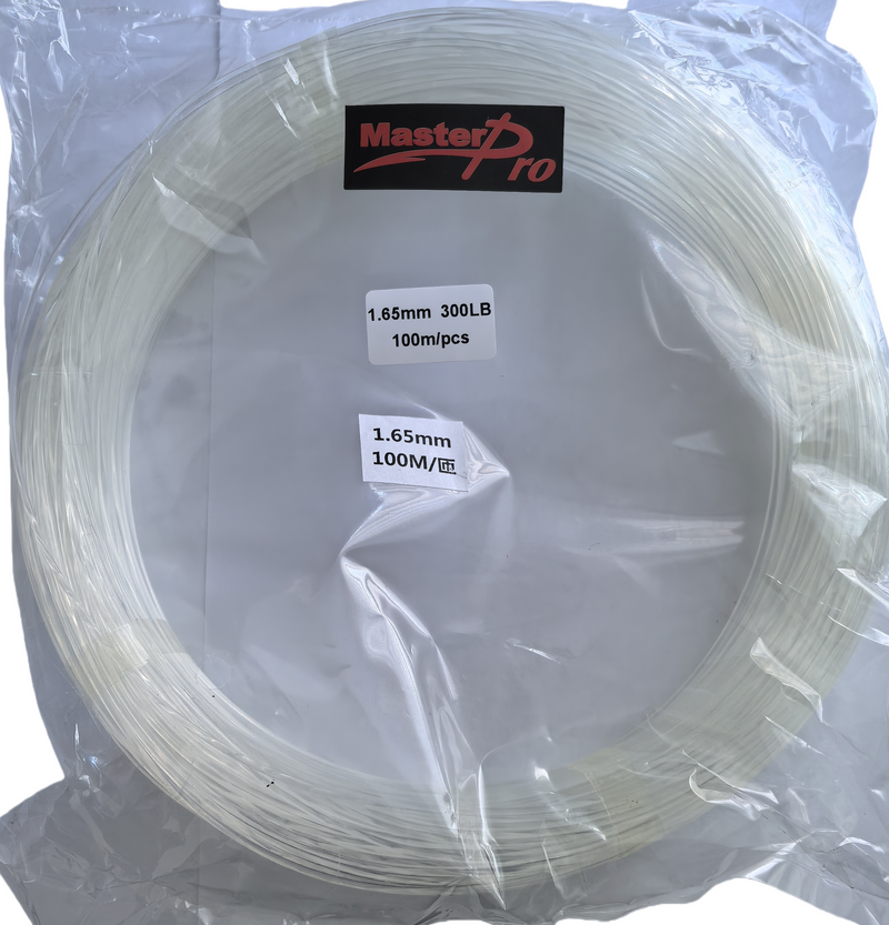300 lb mono fishing line MASTERPRO Fishing 300LB Mono Leader Line – 100m Heavy-Duty Leader for Game  Fishing