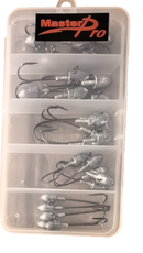 MASTERPRO Inshore Reef Jighead Value Pack – 25pcs For Soft Plastics | Saltwater Heavy (B)