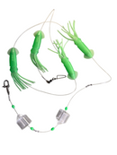MasterPro Daisy Chain Game Fishing Teaser with Aerators Green
