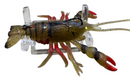 MASTERPRO 9cm Pre-Rigged Hollow Craw Lures | Realistic Egged Design | 3 Pack + FREE Tackle Box