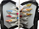MASTERPRO® Squid Jig Bag + 2 FREE Premium Glow Squid Jigs – Holds 20 Jigs