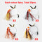 20 x Custom Designed Whiting Rigs 4 Colours With LONG SHANK Baitholder Hook's Size #6 Fishing Tackle - Bait Tackle Direct