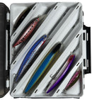 MASTERPRO Double‑Sided Fishing Lure Box + FREE 10 Assorted Hard Body Lures