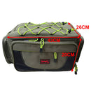 Large Quality Fishing Tackle Bag Shoulder Waist Bag with Bonus Fishing Tackle Hook - Bait Tackle Direct