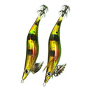 MASTERPRO Fishing Squid Jig 3.0 – “Tiger Prawn” Color – Twin Pack Tackle Hooks - Bait Tackle Direct