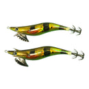 MASTERPRO Fishing Squid Jig 3.0 – “Tiger Prawn” Color – Twin Pack Tackle Hooks - Bait Tackle Direct