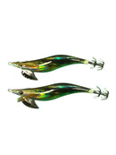 MASTERPRO Fishing Squid Jig 3.0 – “Ghost Pilchard” Color – Twin Pack Tackle Hooks - Bait Tackle Direct