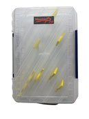 2 X MASTERPRO Large Double Sided Fishing Lure Storage Box
