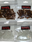 MASTERPRO Ready-To-Fish Yabby Kit – 40 Glow & Natural Soft Plastics, 10 Premium Jigheads & Tackle Wallet