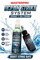 MASTERPRO Ocean Strike System Spray + Oil Combo Saltwater Lure Scent Fishing Attractant Australian Waters