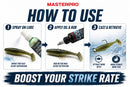 MASTERPRO Ocean Strike System Spray + Oil Combo Saltwater Lure Scent Fishing Attractant Australian Waters