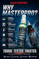 MASTERPRO Ocean Strike System Spray + Oil Combo Saltwater Lure Scent Fishing Attractant Australian Waters