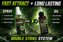 MASTERPRO River Strike System – Freshwater Lure Scent Spray + Oil Combo