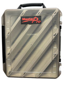 MASTERPRO Double‑Sided Fishing Lure Box + FREE 10 Assorted Hard Body Lures