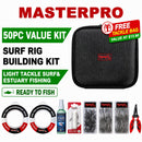 MASTERPRO Surf Fishing Gang Hook Rig Building Kit – Ready To Fish, Value Over $105, Now Only $59.00